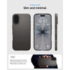image:imageSpigen Thin Fit MagFit Designed for iPhone 16 Case Hard Shell MilitaryGrade Protection Compatible with MagSafe  BlackGunmetal