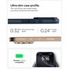 image:imageSpigen Thin Fit MagFit Designed for iPhone 16 Case Hard Shell MilitaryGrade Protection Compatible with MagSafe  BlackMetal Slate