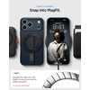 image:imageSpigen Thin Fit MagFit Designed for iPhone 16 Case Hard Shell MilitaryGrade Protection Compatible with MagSafe  BlackMetal Slate