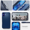 image:imageSpigen Thin Fit MagFit Designed for iPhone 16 Case Hard Shell MilitaryGrade Protection Compatible with MagSafe  BlackNavy Blue