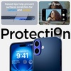 image:imageSpigen Thin Fit MagFit Designed for iPhone 16 Case Hard Shell MilitaryGrade Protection Compatible with MagSafe  BlackNavy Blue