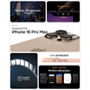 image:imageSpigen Thin Fit MagFit Designed for iPhone 16 Case Hard Shell MilitaryGrade Protection Compatible with MagSafe  BlackRose Titanium