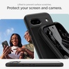 image:imageSpigen Ultra Hybrid MagFit for Pixel 10a Case Clear White  AntiYellowing Resin Air Cushion Tech MilitaryGrade Drop Protection Raised Camera Protection Compatible with MagSafeMatte Black