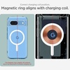 image:imageSpigen Ultra Hybrid MagFit for Pixel 10a Case Clear White  AntiYellowing Resin Air Cushion Tech MilitaryGrade Drop Protection Raised Camera Protection Compatible with MagSafeMag Clear
