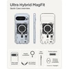 image:imageSpigen Ultra Hybrid MagFit for Pixel 10a Case Clear White  AntiYellowing Resin Air Cushion Tech MilitaryGrade Drop Protection Raised Camera Protection Compatible with MagSafeMag Neo One