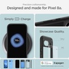 image:imageSpigen Ultra Hybrid MagFit for Pixel 10a Case Clear White  AntiYellowing Resin Air Cushion Tech MilitaryGrade Drop Protection Raised Camera Protection Compatible with MagSafeMatte Black
