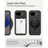 image:imageSpigen Ultra Hybrid MagFit for Pixel 10a Case Clear White  AntiYellowing Resin Air Cushion Tech MilitaryGrade Drop Protection Raised Camera Protection Compatible with MagSafeMag Frost Black