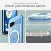 image:imageSpigen Ultra Hybrid MagFit for Pixel 10a Case Clear White  AntiYellowing Resin Air Cushion Tech MilitaryGrade Drop Protection Raised Camera Protection Compatible with MagSafeMag Clear