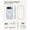 image:imageSpigen Ultra Hybrid MagFit for Pixel 10a Case Clear White  AntiYellowing Resin Air Cushion Tech MilitaryGrade Drop Protection Raised Camera Protection Compatible with MagSafeMag Clear