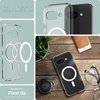 image:imageSpigen Ultra Hybrid MagFit for Pixel 10a Case Clear White  AntiYellowing Resin Air Cushion Tech MilitaryGrade Drop Protection Raised Camera Protection Compatible with MagSafeMag Clear