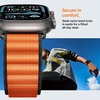 image:imageSpigen for Apple Watch Band Lightweight Adjustable Fabric Strap  For Apple Watch Ultra 321 49mm Series 1110 46mm 987 45mm SE3SE2SE654 44mm 321 42mm WBF0WBF1Black Orange