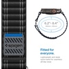 image:imageSpigen for Apple Watch Band Lightweight Adjustable Fabric Strap  For Apple Watch Ultra 321 49mm Series 1110 46mm 987 45mm SE3SE2SE654 44mm 321 42mm WBF0WBF1Black  Blue