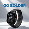 image:imageSpigen for Apple Watch Band Lightweight Adjustable Fabric Strap  For Apple Watch Ultra 321 49mm Series 1110 46mm 987 45mm SE3SE2SE654 44mm 321 42mm WBF0WBF1Black  Blue