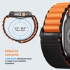 image:imageSpigen for Apple Watch Band Lightweight Adjustable Fabric Strap  For Apple Watch Ultra 321 49mm Series 1110 46mm 987 45mm SE3SE2SE654 44mm 321 42mm WBF0WBF1Black Orange