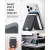image:imageSpigen for MagSafe Wallet Adjustable Tripod Stand Slim Fold MagFit  Holds 3 Cards For iPhone 171615141312 Pixel 10 Series Magnetic Cases Pixelsnap Plaud Note amp More  BlackBlack Sesame