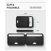 image:imageSpigen for MagSafe Wallet Adjustable Tripod Stand Slim Fold MagFit  Holds 3 Cards For iPhone 171615141312 Pixel 10 Series Magnetic Cases Pixelsnap Plaud Note amp More  BlackBlack