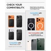 image:imageSpigen for MagSafe Wallet Adjustable Tripod Stand Slim Fold MagFit  Holds 3 Cards For iPhone 171615141312 Pixel 10 Series Magnetic Cases Pixelsnap Plaud Note amp More  BlackBlack