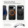 image:imageSpigen for Pixel 1010 Pro Case Liquid Air MagFit 2025 Designed for Pixelsnap Compatible with MagSafe Accessories  Matte BlackAbyss Green