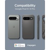 image:imageSpigen for Pixel 10a Case Liquid Air No Magnet Ring MilitaryGrade Protection  Matte BlackMarble Gray