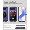 image:imageSpigen for Pixel 10a Case Tough Armor MagFit Kickstand Designed for Pixelsnap Compatible with MagSafe Accessories  BlackAsh Violet