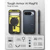 image:imageSpigen for Pixel 10a Case Tough Armor MagFit Kickstand Designed for Pixelsnap Compatible with MagSafe Accessories  BlackMetal Slate