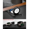 image:imageSpigen for Premium Apple Watch Band OrganizerCharger Stand MultiStorage  For Apple Watch AirPods amp Wallet Removable Divider for Other Accessories Stable NonSlip Base Charger NOT IncludedBlack