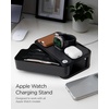 image:imageSpigen for Premium Apple Watch Band OrganizerCharger Stand MultiStorage  For Apple Watch AirPods amp Wallet Removable Divider for Other Accessories Stable NonSlip Base Charger NOT IncludedBlack