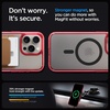 image:imageSpigen for iPhone 13 Pro Max Case Ultra Hybrid MagFit AntiYellowing Compatible with Magsafe  ClearDeep Red