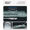 image:imageSpigen for iPhone 17 Pro Case Parallax S MagFit TPU Covered Camera Control Kickstand Compatible with MagSafe  Matte BlackSage Green