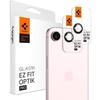 image:imageSpigen Camera Lens Protector for iPhone 16e17e  Black  GlasTR EZ Fit Optik Pro 9H Tempered glass Scratch resistant Autoalign tray Casefriendly Original Photo Quality 2Pack