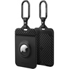 image:imageSpigen Key Card Holder for Tesla Model YS3X Accessories  2 Pack  ScratchResistant 2 Pack 2 Card Holders  2 Carabiners  4 Protective FilmsCarbon Weave  Airtag Slot