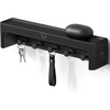 image:imageSpigen Key Holder Wall Mount Entryway Shelf Rack  Adhesive Hooks Organizer Tray for Wallet Watch Sunglasses  BlackKey Holder