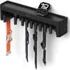 image:imageSpigen Key Holder Wall Mount Entryway Shelf Rack  Adhesive Hooks Organizer Tray for Wallet Watch Sunglasses  BlackWatch Band Holder