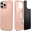 image:imageSpigen Thin Fit MagFit Designed for iPhone 16 Case Hard Shell MilitaryGrade Protection Compatible with MagSafe  BlackRose Titanium