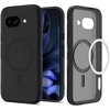 image:imageSpigen Ultra Hybrid MagFit for Pixel 10a Case Clear White  AntiYellowing Resin Air Cushion Tech MilitaryGrade Drop Protection Raised Camera Protection Compatible with MagSafeMag Frost Black