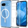 image:imageSpigen Ultra Hybrid MagFit for Pixel 10a Case Clear White  AntiYellowing Resin Air Cushion Tech MilitaryGrade Drop Protection Raised Camera Protection Compatible with MagSafeMag Clear