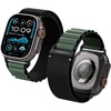 image:imageSpigen for Apple Watch Band Lightweight Adjustable Fabric Strap  For Apple Watch Ultra 321 49mm Series 1110 46mm 987 45mm SE3SE2SE654 44mm 321 42mm WBF0WBF1Black Green