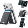 image:imageSpigen for MagSafe Wallet Adjustable Tripod Stand Slim Fold MagFit  Holds 3 Cards For iPhone 171615141312 Pixel 10 Series Magnetic Cases Pixelsnap Plaud Note amp More  BlackBlack Sesame