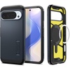 image:imageSpigen for Pixel 10a Case Tough Armor MagFit Kickstand Designed for Pixelsnap Compatible with MagSafe Accessories  BlackMetal Slate