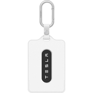 image:imageSpigen Key Card Holder for Tesla Model YS3X Accessories  2 Pack  ScratchResistant 2 Pack 2 Card Holders  2 Carabiners  4 Protective FilmsWhite