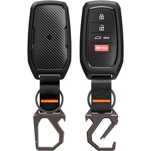image:imageSpigen Light Slim Key Fob Cover with Carabiner Designed for BMW  Sleek Carbon Fiber Accents Compatible with BMW MampX Lineups  G Series Smart Key Fobs  1 packToyota