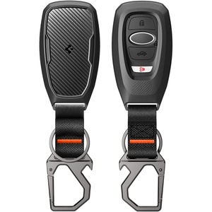 image:imageSpigen Light Slim Key Fob Cover with Carabiner Designed for BMW  Sleek Carbon Fiber Accents Compatible with BMW MampX Lineups  G Series Smart Key Fobs  1 packKey Fob Cover
