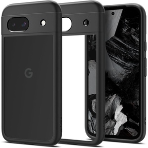 image:imageSpigen Ultra Hybrid MagFit for Pixel 10a Case Clear White  AntiYellowing Resin Air Cushion Tech MilitaryGrade Drop Protection Raised Camera Protection Compatible with MagSafeMatte Black