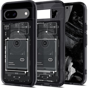 image:imageSpigen Ultra Hybrid MagFit for Pixel 10a Case Clear White  AntiYellowing Resin Air Cushion Tech MilitaryGrade Drop Protection Raised Camera Protection Compatible with MagSafeZero One
