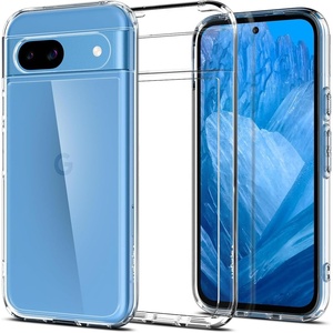 image:imageSpigen Ultra Hybrid MagFit for Pixel 10a Case Clear White  AntiYellowing Resin Air Cushion Tech MilitaryGrade Drop Protection Raised Camera Protection Compatible with MagSafeClear