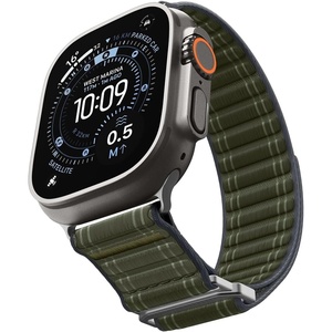 image:imageSpigen for Apple Watch Band Lightweight Adjustable Fabric Strap  For Apple Watch Ultra 321 49mm Series 1110 46mm 987 45mm SE3SE2SE654 44mm 321 42mm WBF0WBF1Green