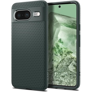 image:imageSpigen for Pixel 10a Case Liquid Air No Magnet Ring MilitaryGrade Protection  Matte BlackAbyss Green