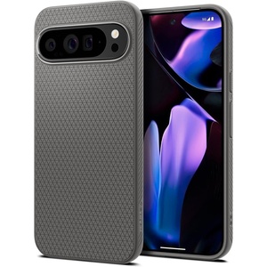 image:imageSpigen for Pixel 10a Case Liquid Air No Magnet Ring MilitaryGrade Protection  Matte BlackMarble Gray