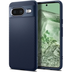 image:imageSpigen for Pixel 10a Case Liquid Air No Magnet Ring MilitaryGrade Protection  Matte BlackNavy Blue