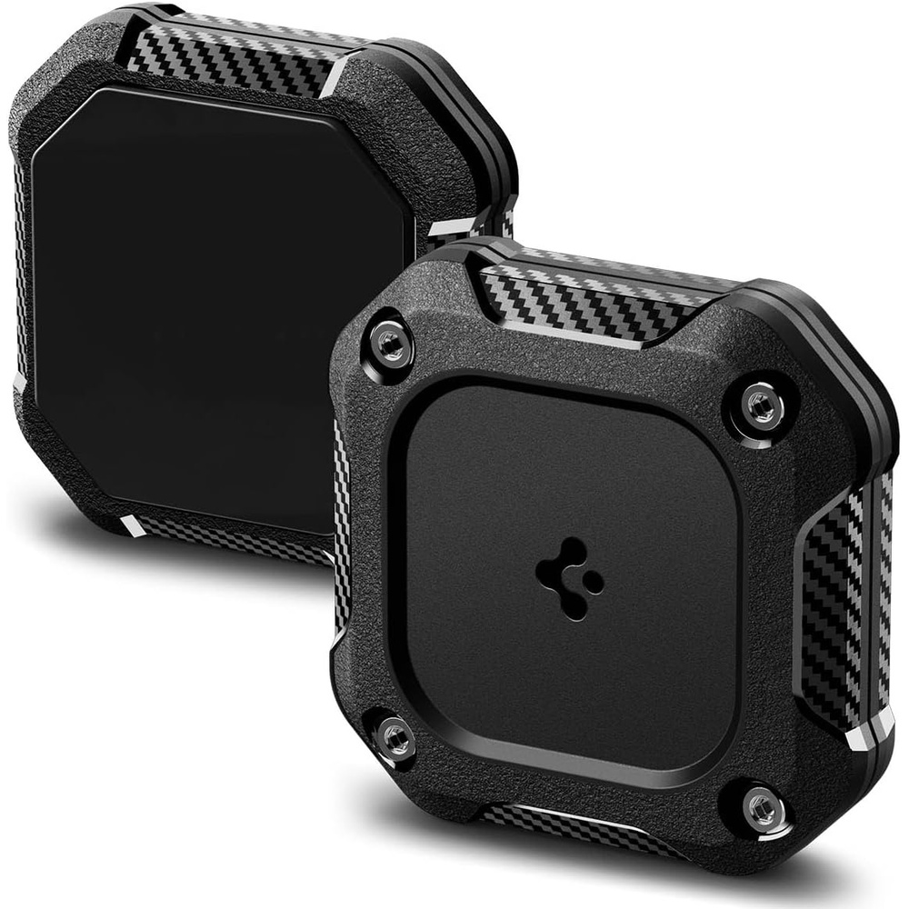 image:imageSpigen for AirTag Dog Collar Waterproof Case Tough Armor IP  for 2nd Gen 2026 amp 1st Gen PetCat Collar Case Device amp Collar Not Included  BlackBlack